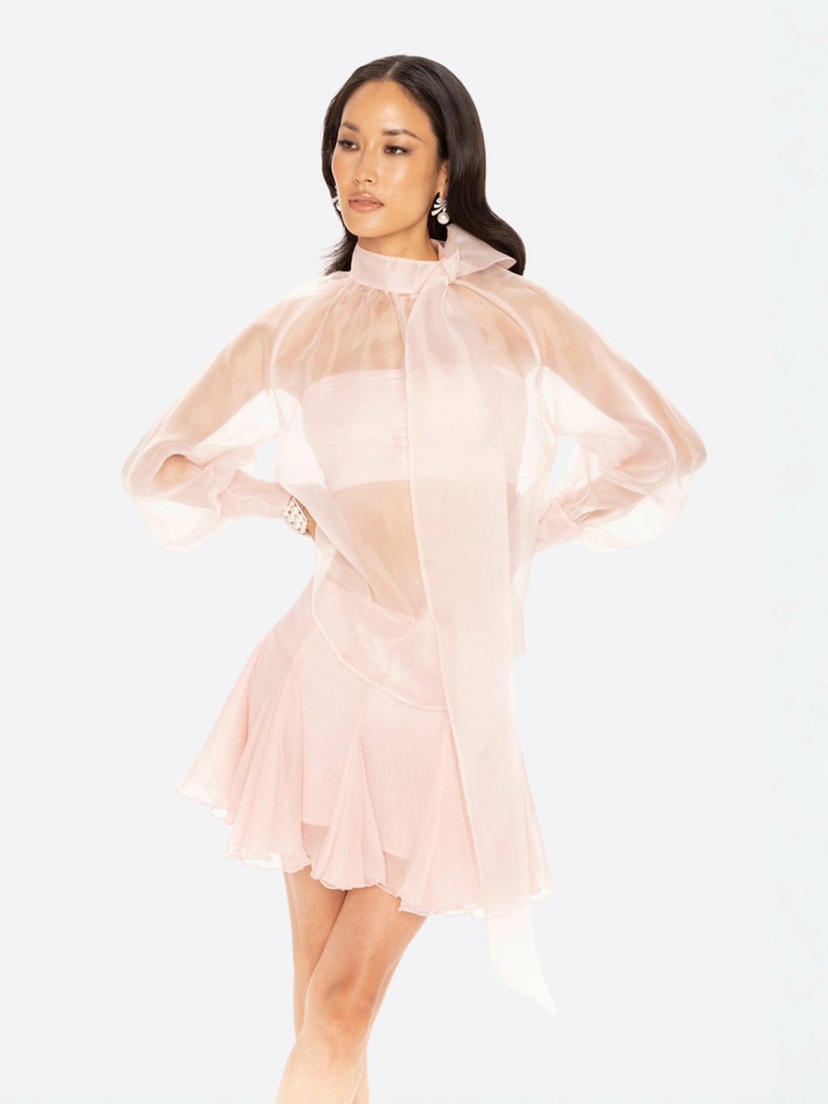 Evie Diamond Top: Pink Top for Date Night - Nana Jacqueline
