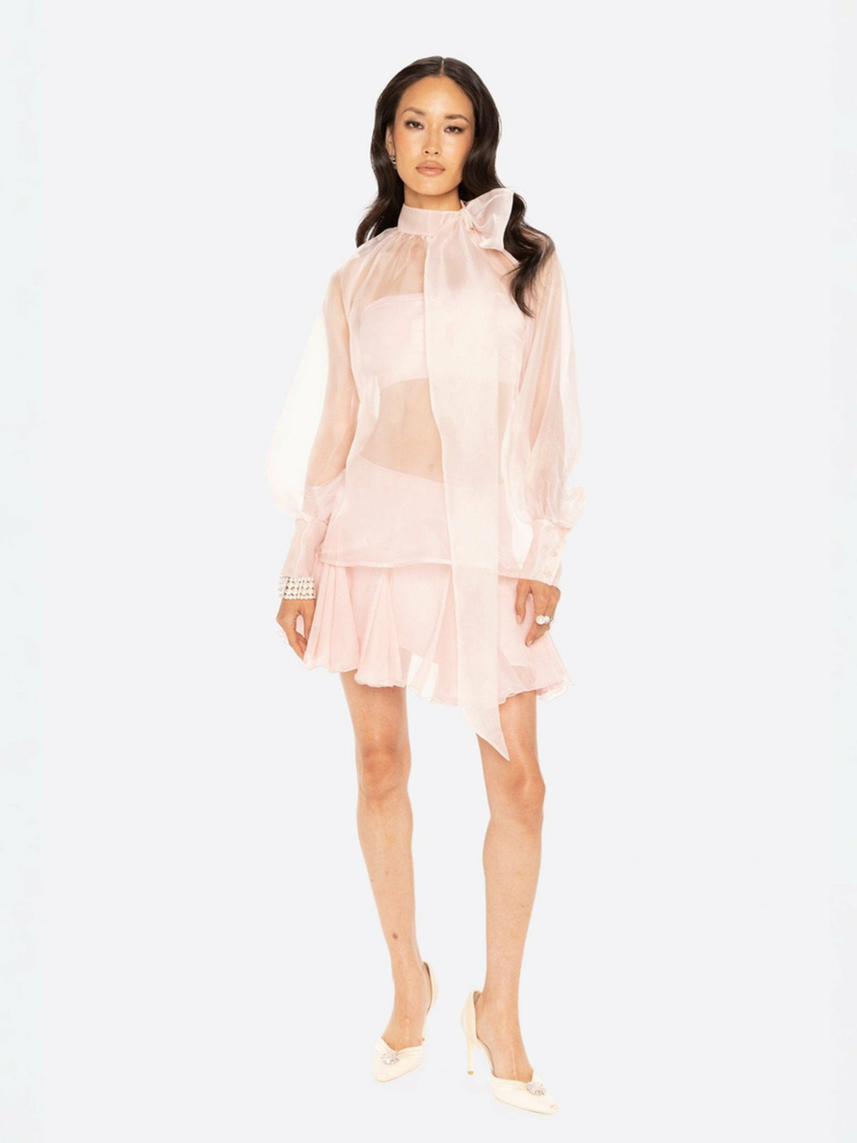 Evie Diamond Top: Pink Top for Date Night - Nana Jacqueline